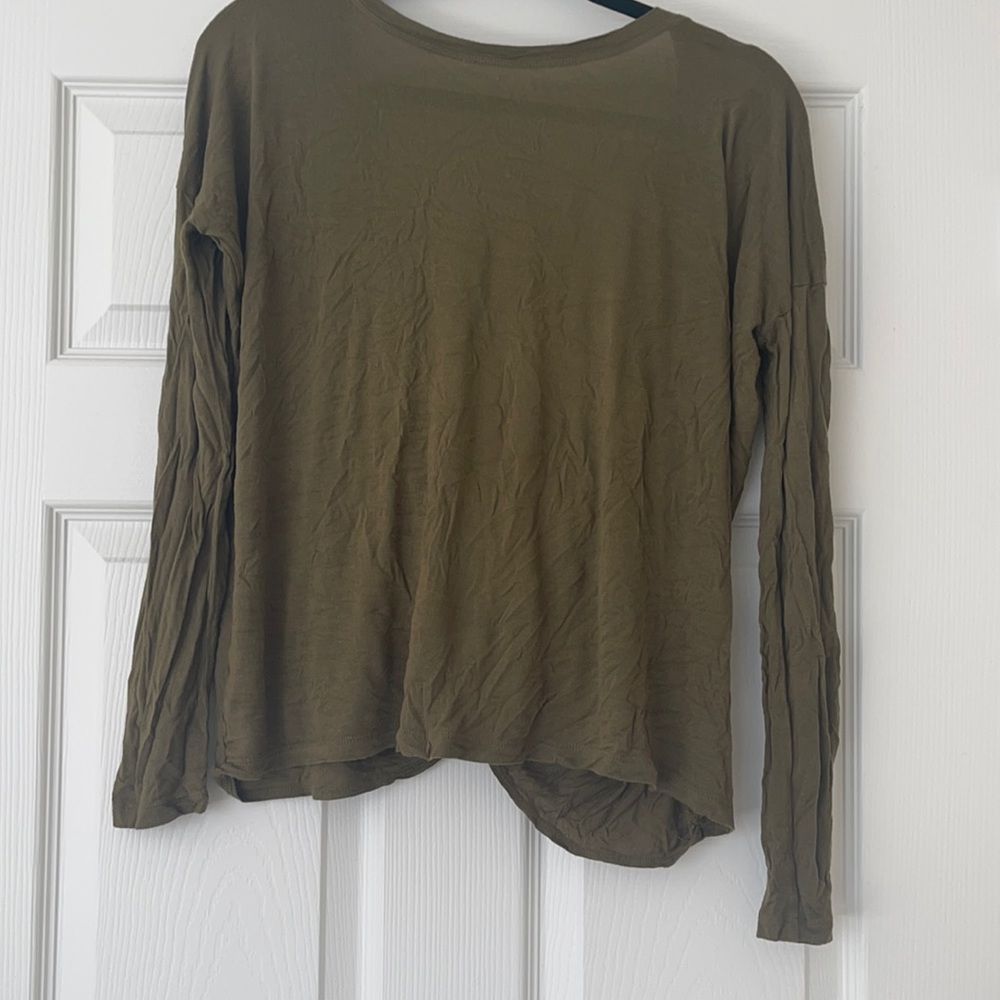 Forever 21 low cut open back top